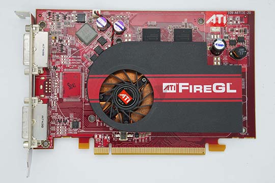 ATI FireGL V5200 128MB 显示卡（ATI FireGL V5200芯片）